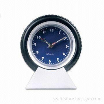 Car Tire Clock, Available in Various Colors